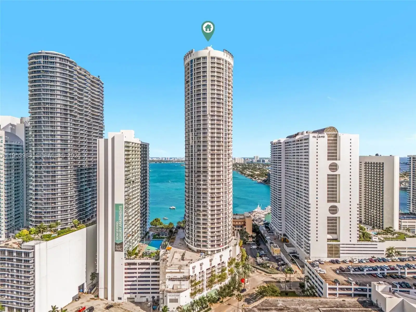 1 bath Residential for sale at 1750 N Bayshore Dr # 1407, Miami FL 33132
