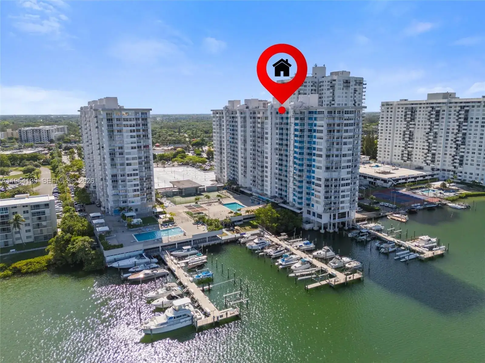 2 bedroom 2 bath Residential for sale at 18061 Biscayne Blvd # 1701, Aventura FL 33160