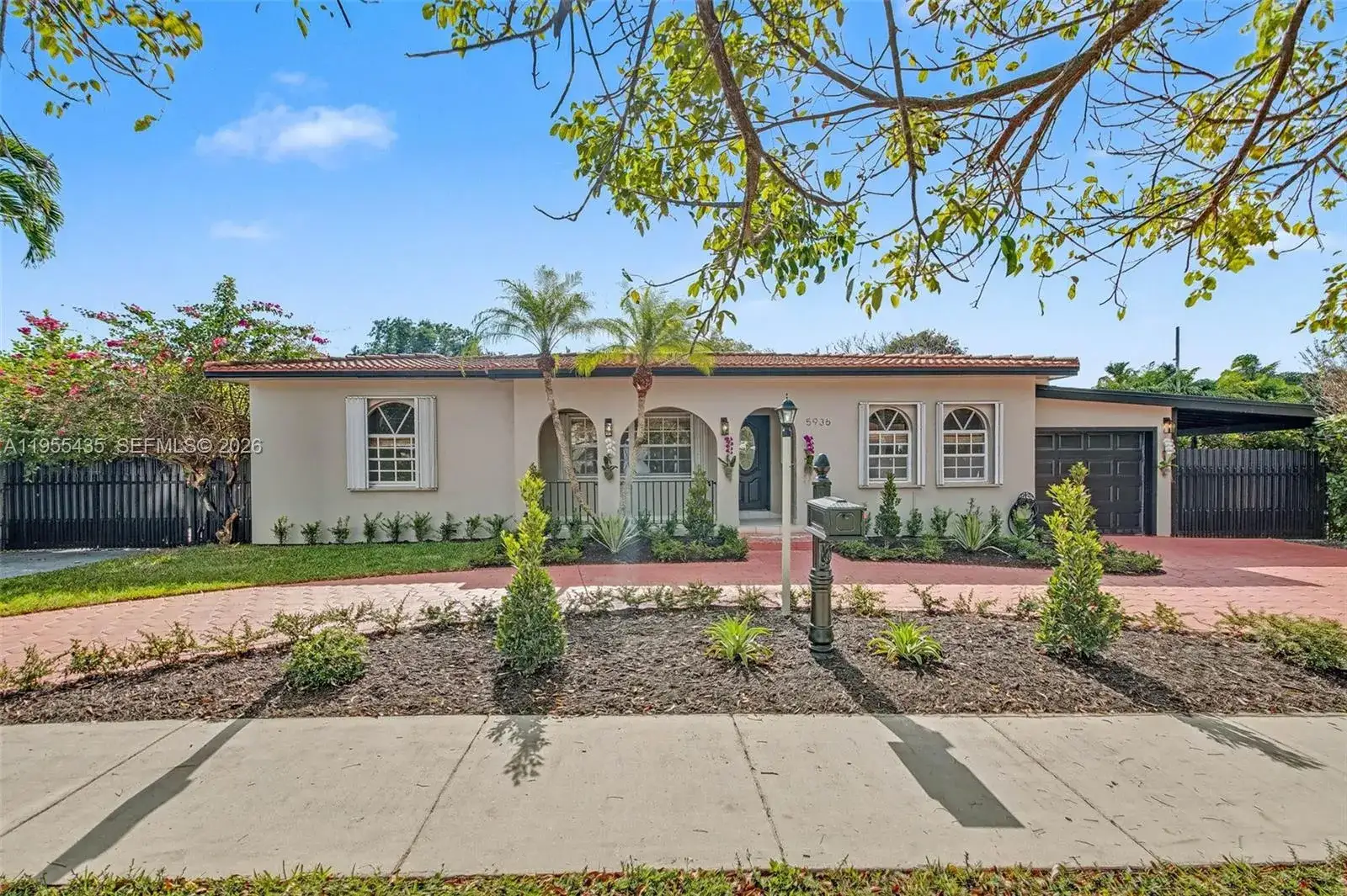 3 bedroom 2 bath Residential Lease for rent at 5936 SW 29th St, Miami FL 33155