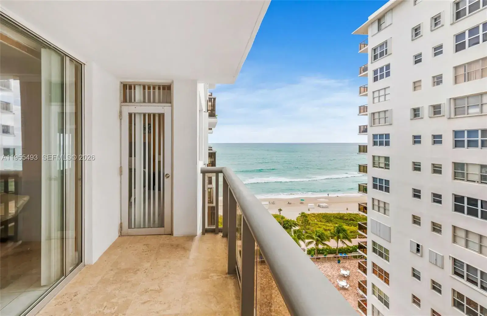 2 bedroom 2 bath Residential Lease for rent at 6039 Collins Ave # 1206, Miami Beach FL 33140