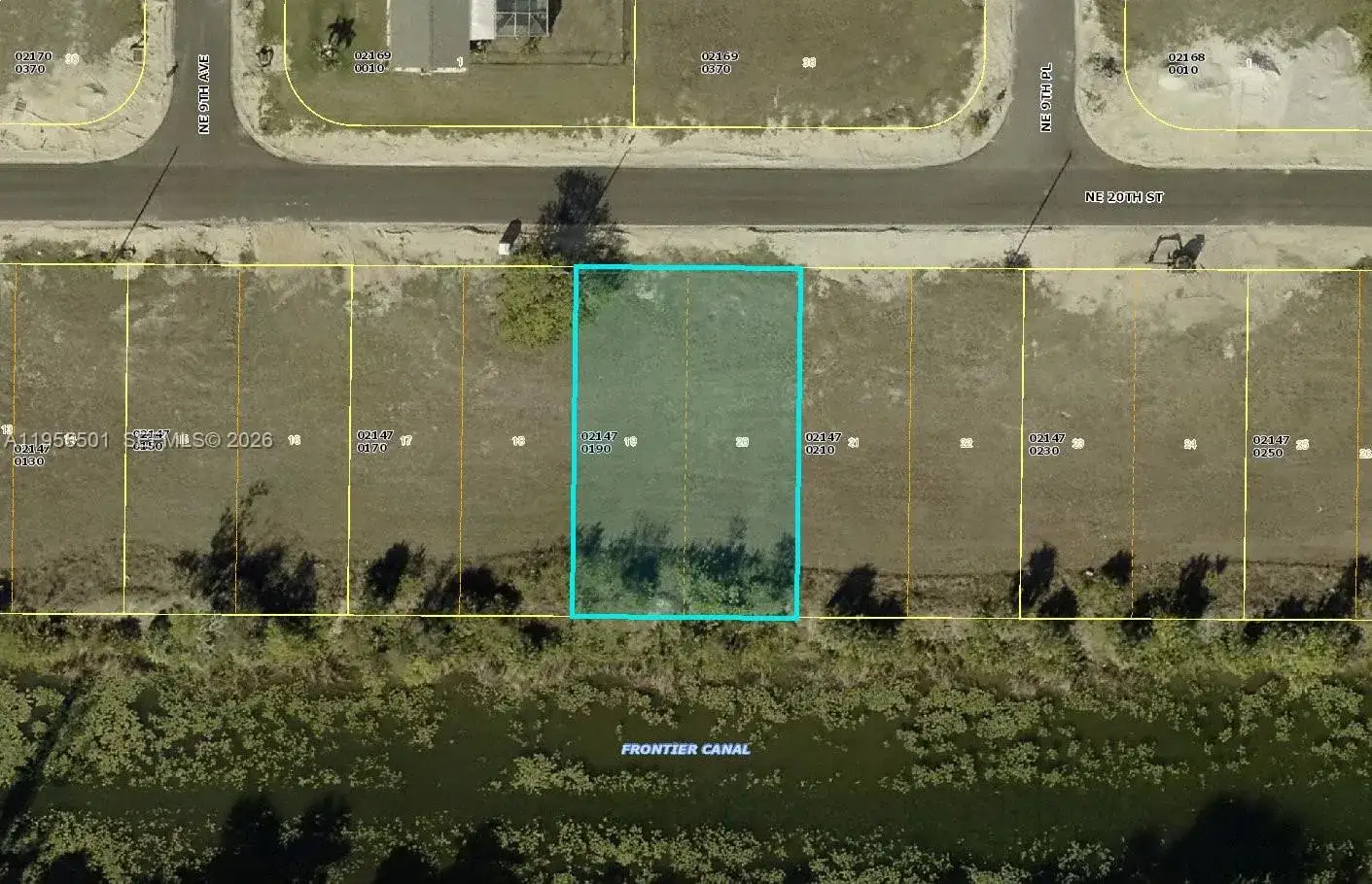 Land/Boat Docks for sale at 908 NE 20TH ST, Cape Coral FL 33909