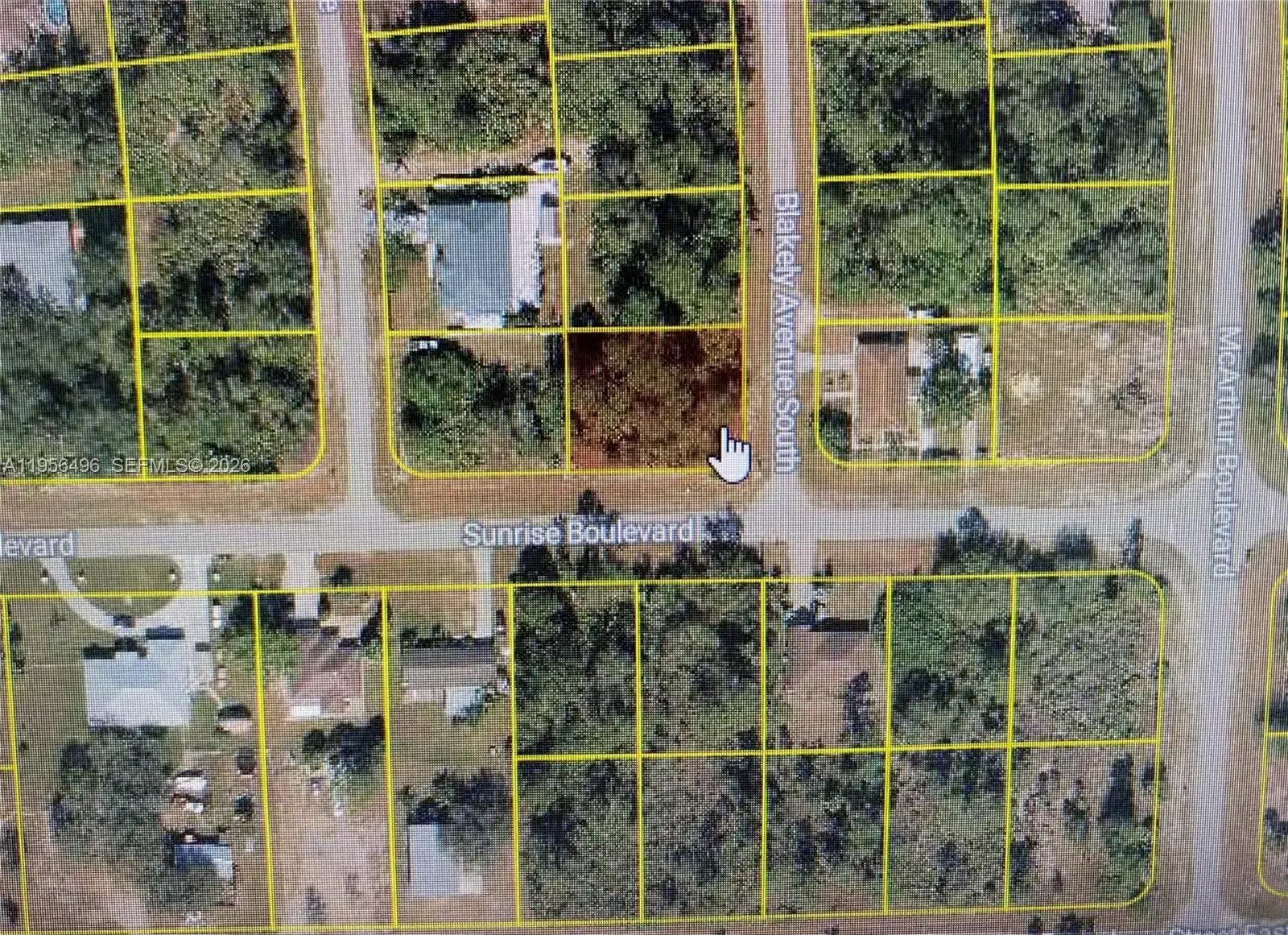 Land/Boat Docks for sale at 176 BLAKELY AVE S, Lehigh Acres FL 33974