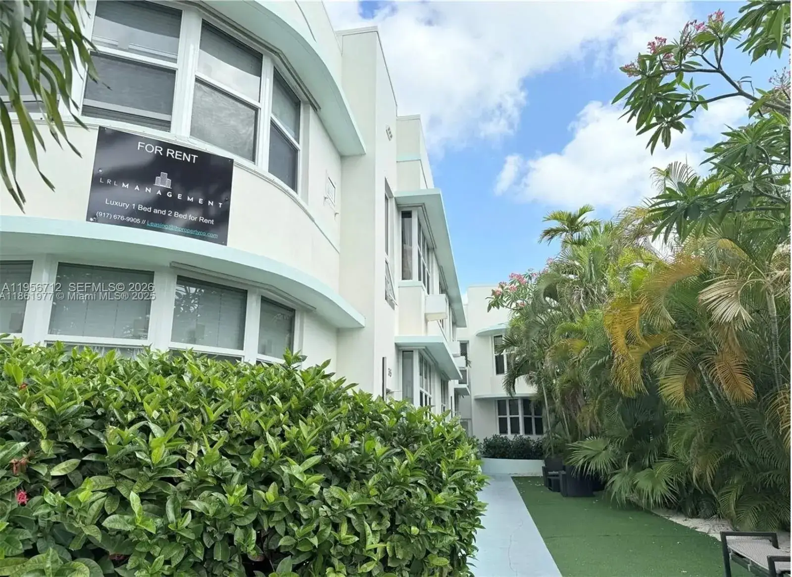 1 bedroom 1 bath Residential Lease for rent at 319 W 28th St # 9, Miami Beach FL 33140