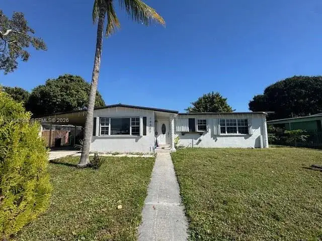 3 bedroom 2 bath Residential for sale at 19521 NW 38th Ave, Miami Gardens FL 33055