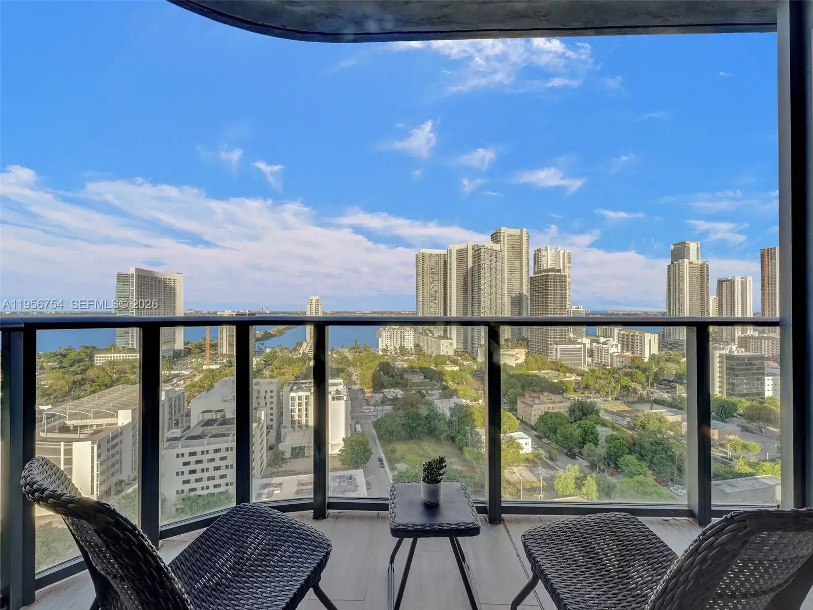 1 bedroom 1 bath Residential Lease for rent at 121 NE 34th St # 2106A, Miami FL 33137