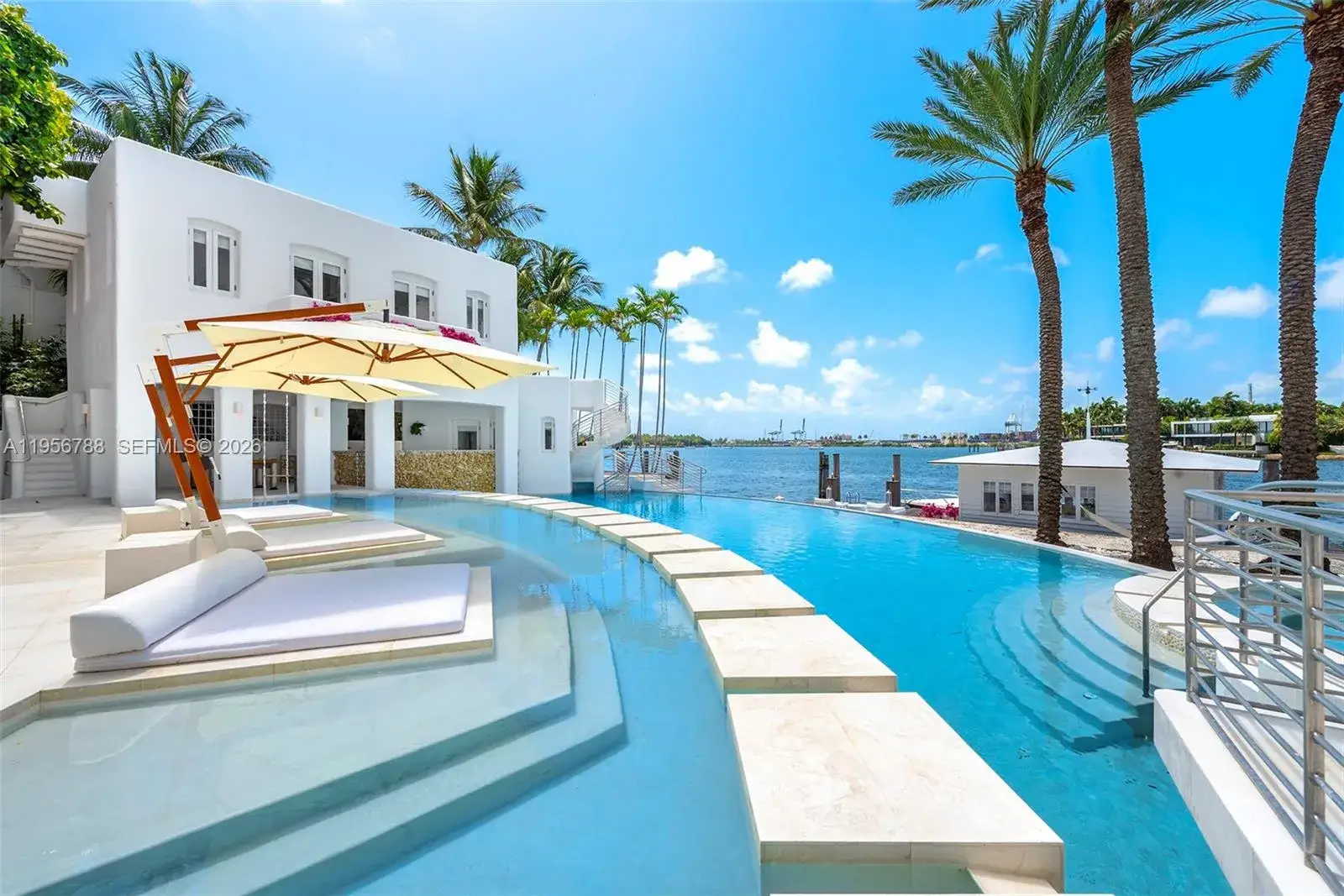 7 bedroom 7 bath Residential Lease for rent at 24 S Hibiscus Dr, Miami Beach FL 33139