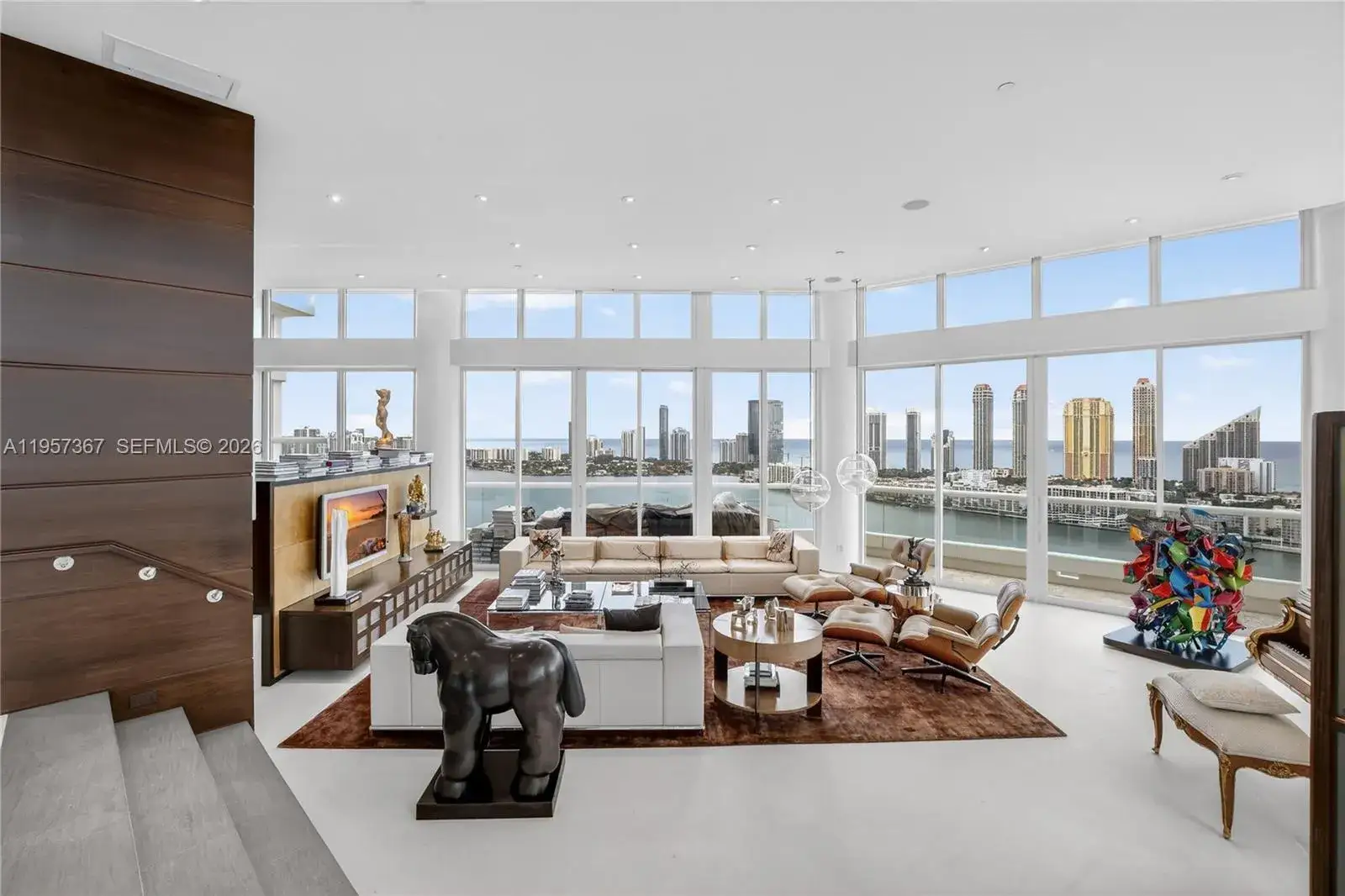 5 bedroom 4 bath Residential for sale at 2600 Island Blvd # 1, Aventura FL 33160