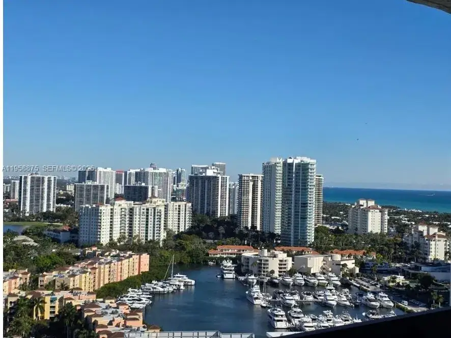 2 bedroom 2 bath Residential for sale at 3500 Mystic Pointe Dr # 2905, Aventura FL 33180