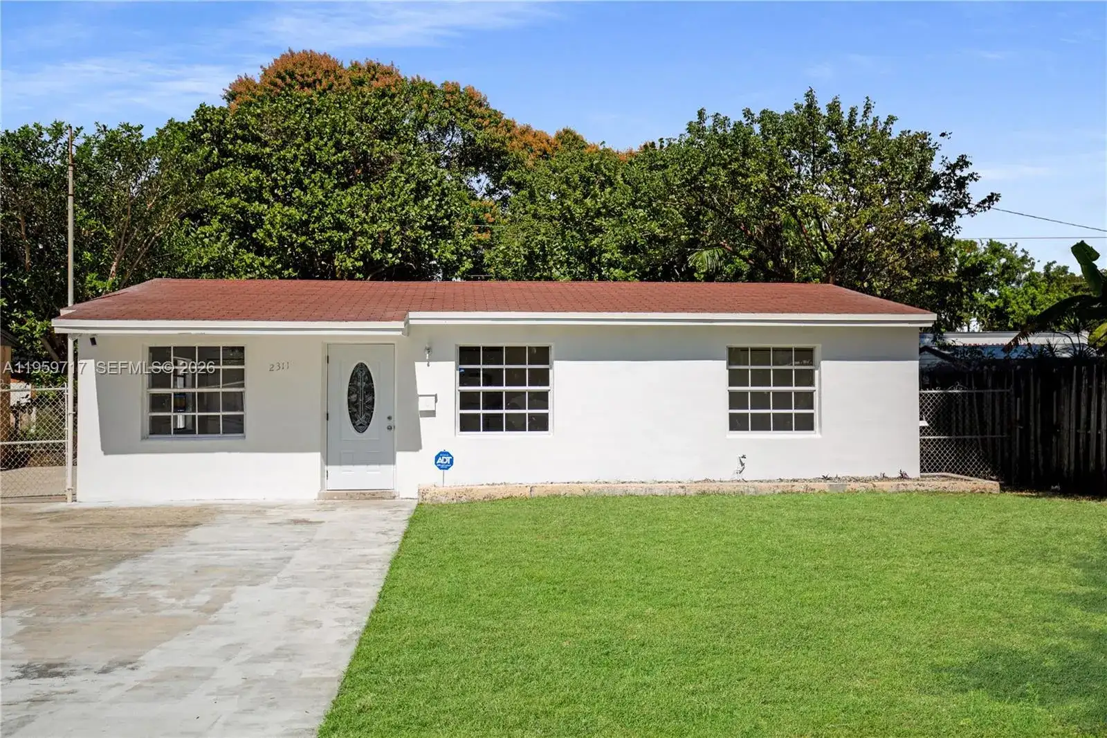 4 bedroom 2 bath Residential for sale at 2311 Fletcher St, Hollywood FL 33020