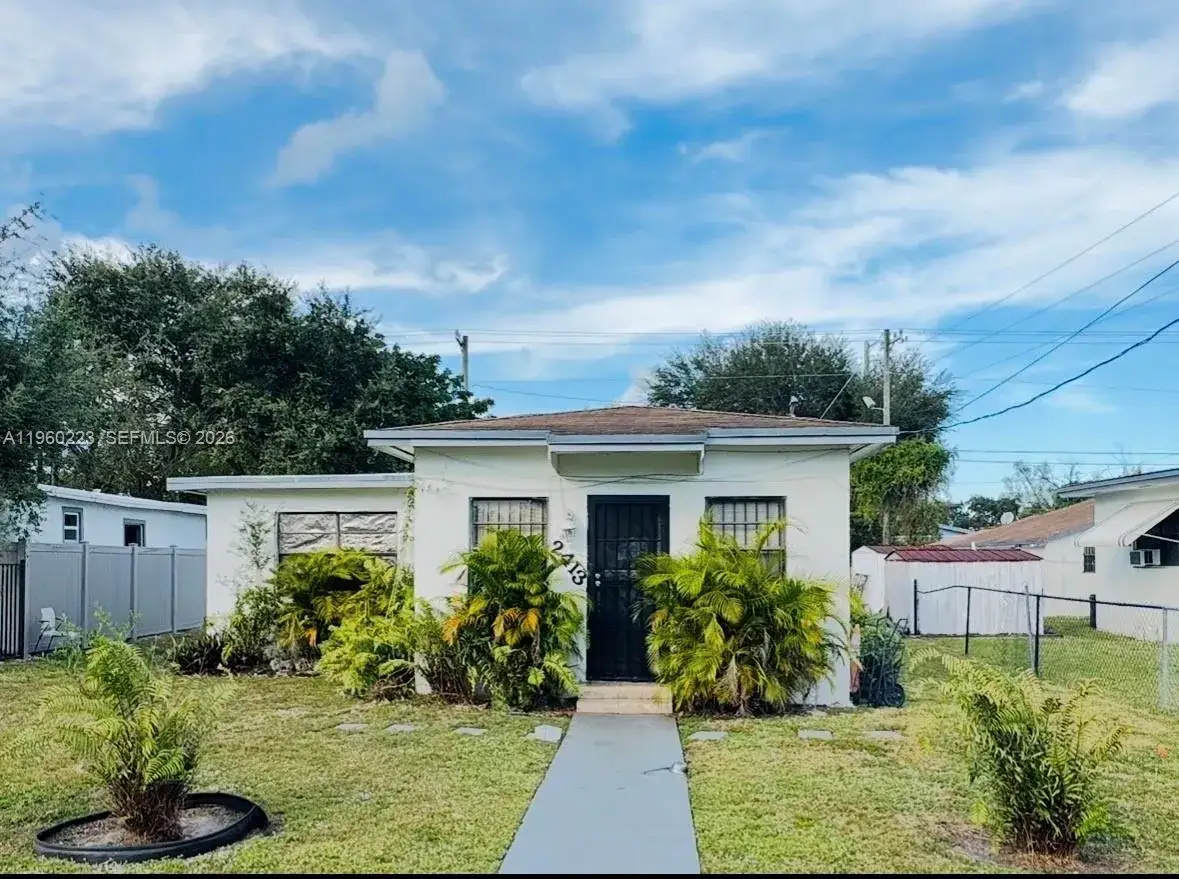 2 bedroom 1 bath Residential for sale at 2413 NW 66th St, Miami FL 33147