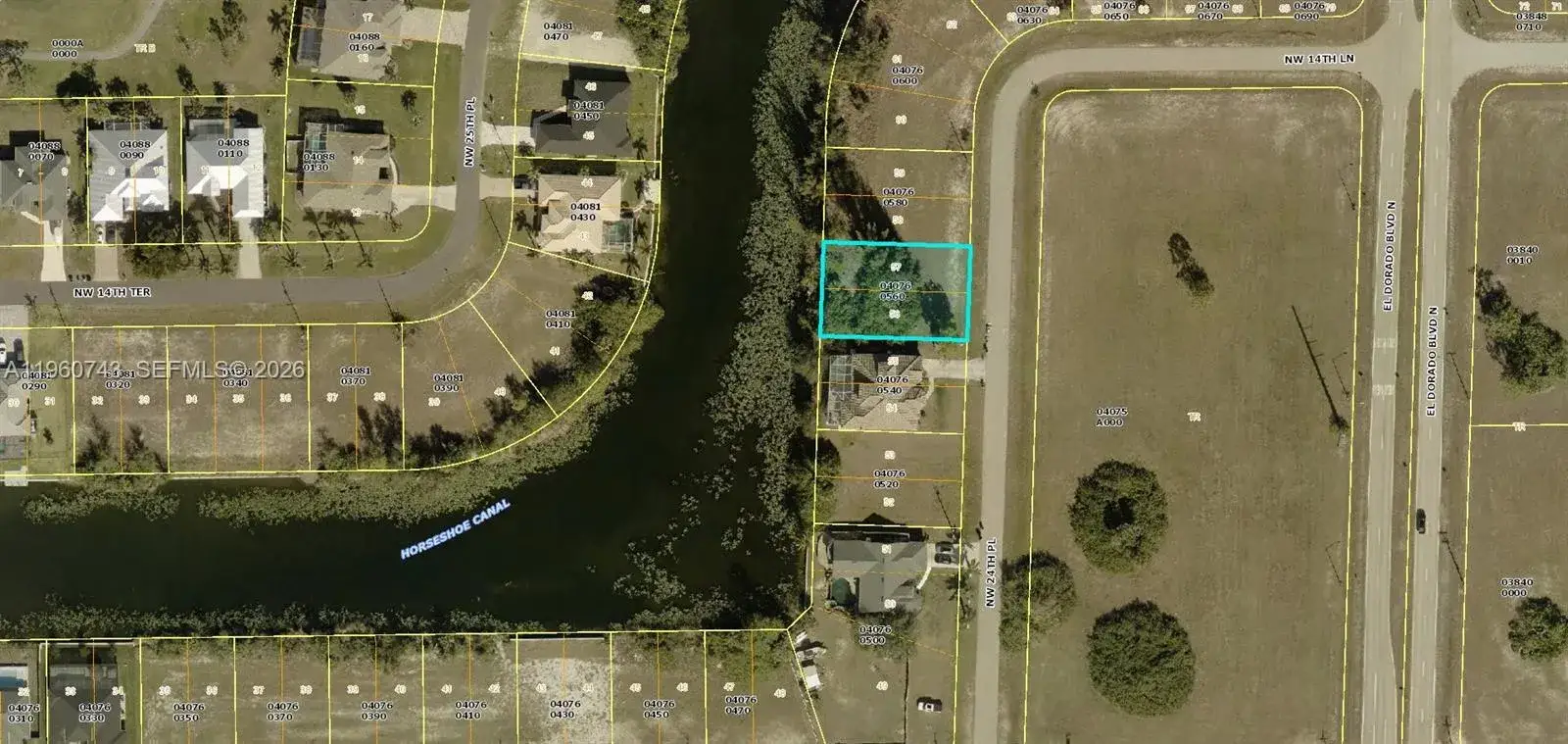 Land/Boat Docks for sale at 1420 NW 24th Pl, Cape Coral FL 33993