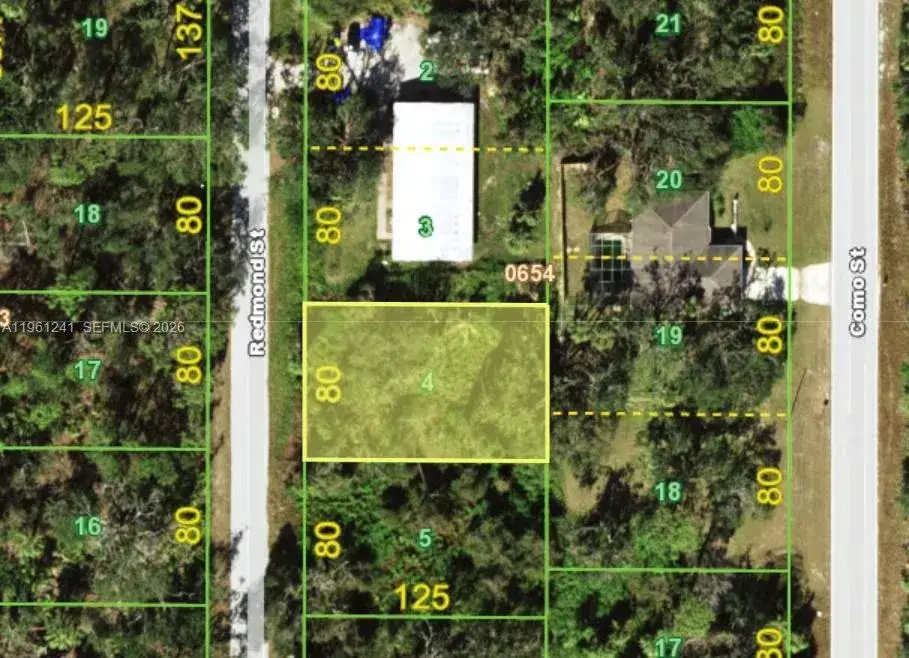 Commercial Land for sale at 1974 Redmond St., Port Charlotte FL 33948