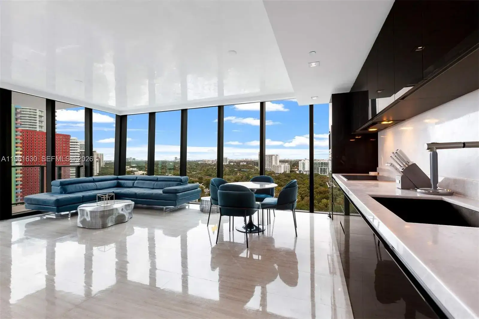 1 bedroom 1 bath Residential for sale at 1451 Brickell Ave # 1604, Miami FL 33131