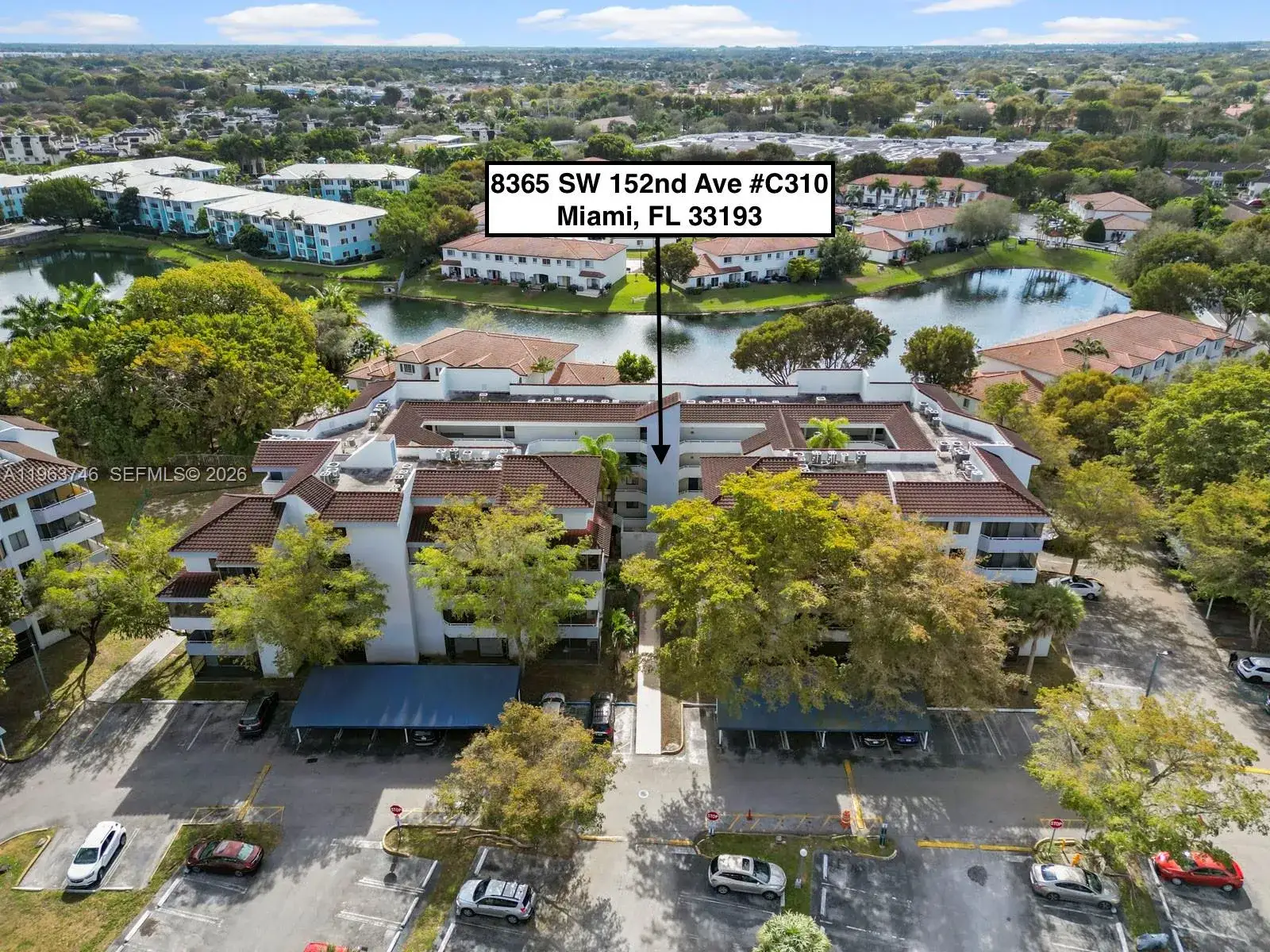 2 bedroom 2 bath Residential for sale at 8365 SW 152nd Ave # 310, Miami FL 33193
