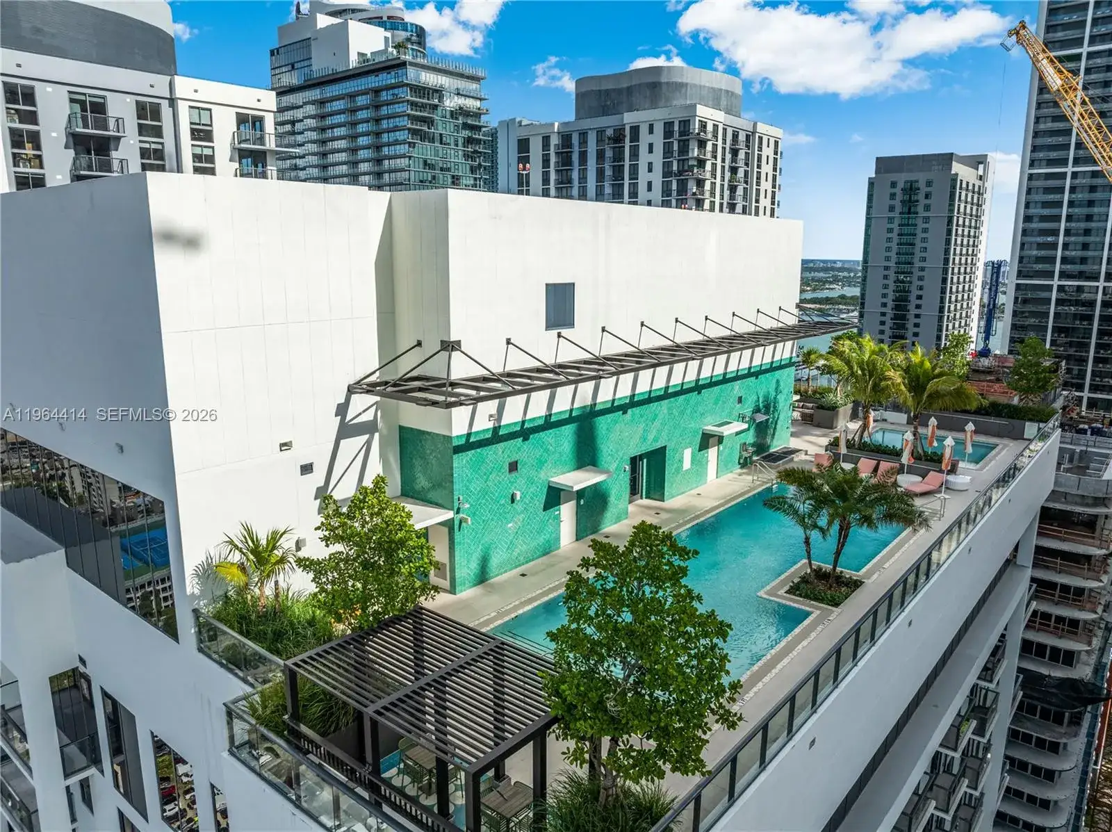2 bedroom 2 bath Residential Lease for rent at 11 NE 6th # 2901, Miami FL 33132