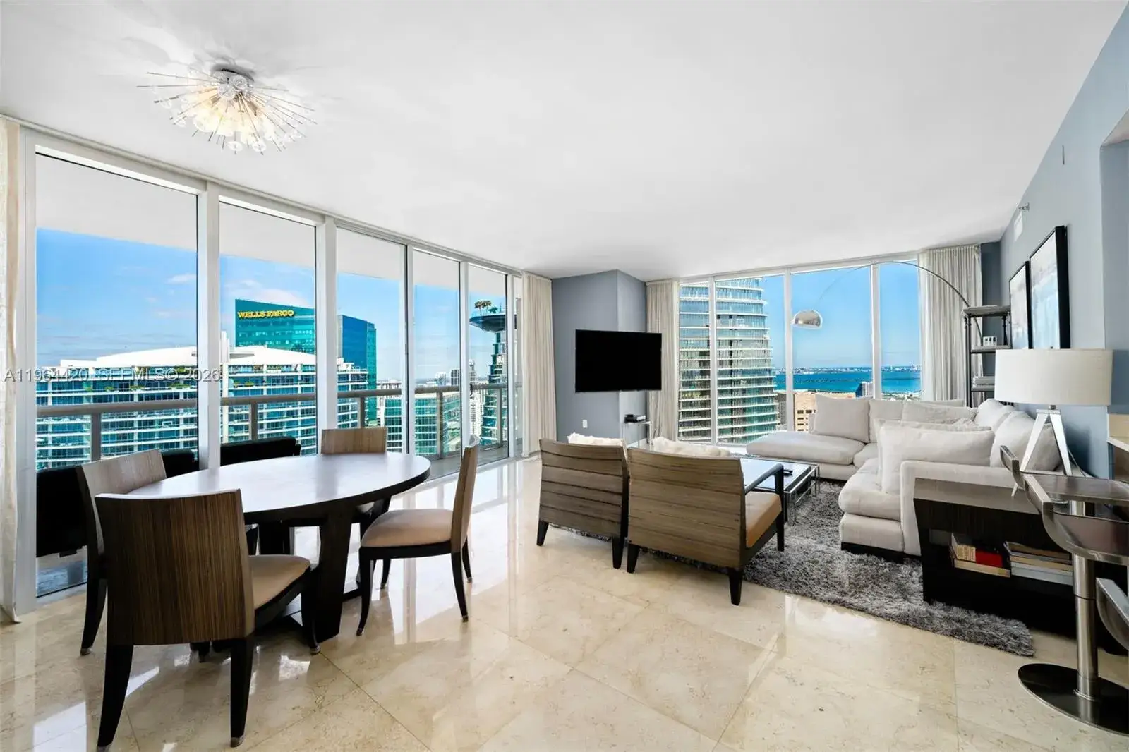 2 bedroom 2 bath Residential for sale at 465 Brickell Ave # 5302, Miami FL 33131