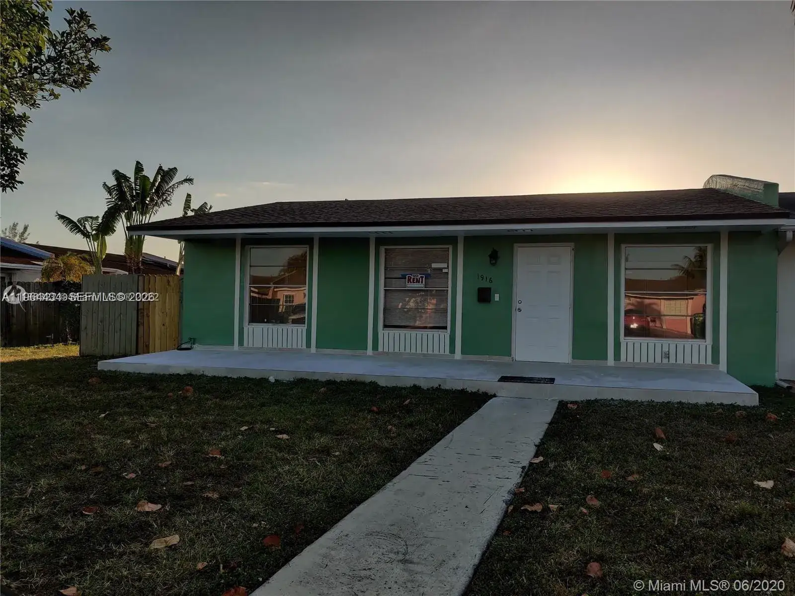 3 bedroom 1 bath Residential Lease for rent at 1916 SW 131st Ct # 0, Miami FL 33175