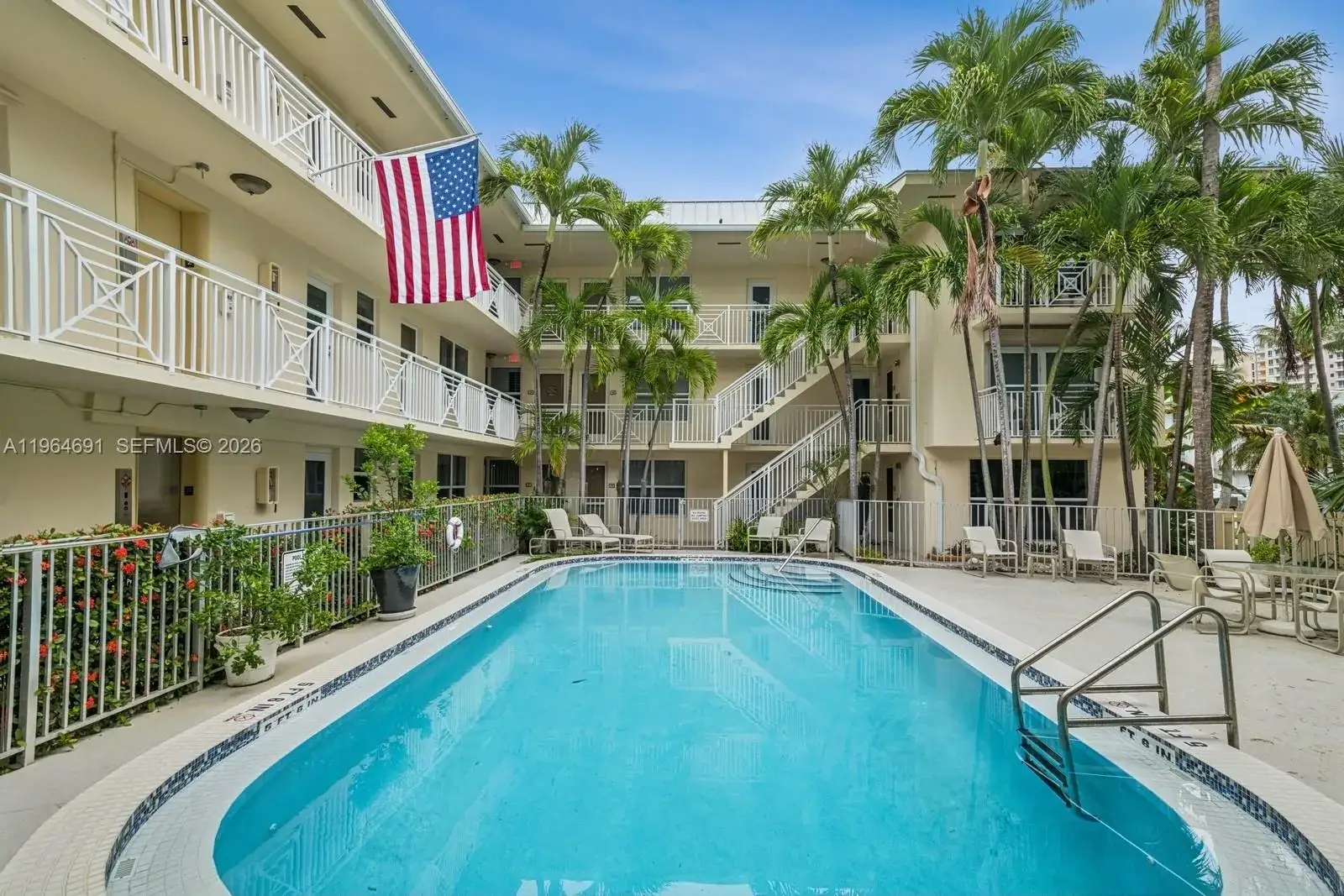 1 bedroom 1 bath Residential for sale at 255 Sunrise Dr # 107, Key Biscayne FL 33149