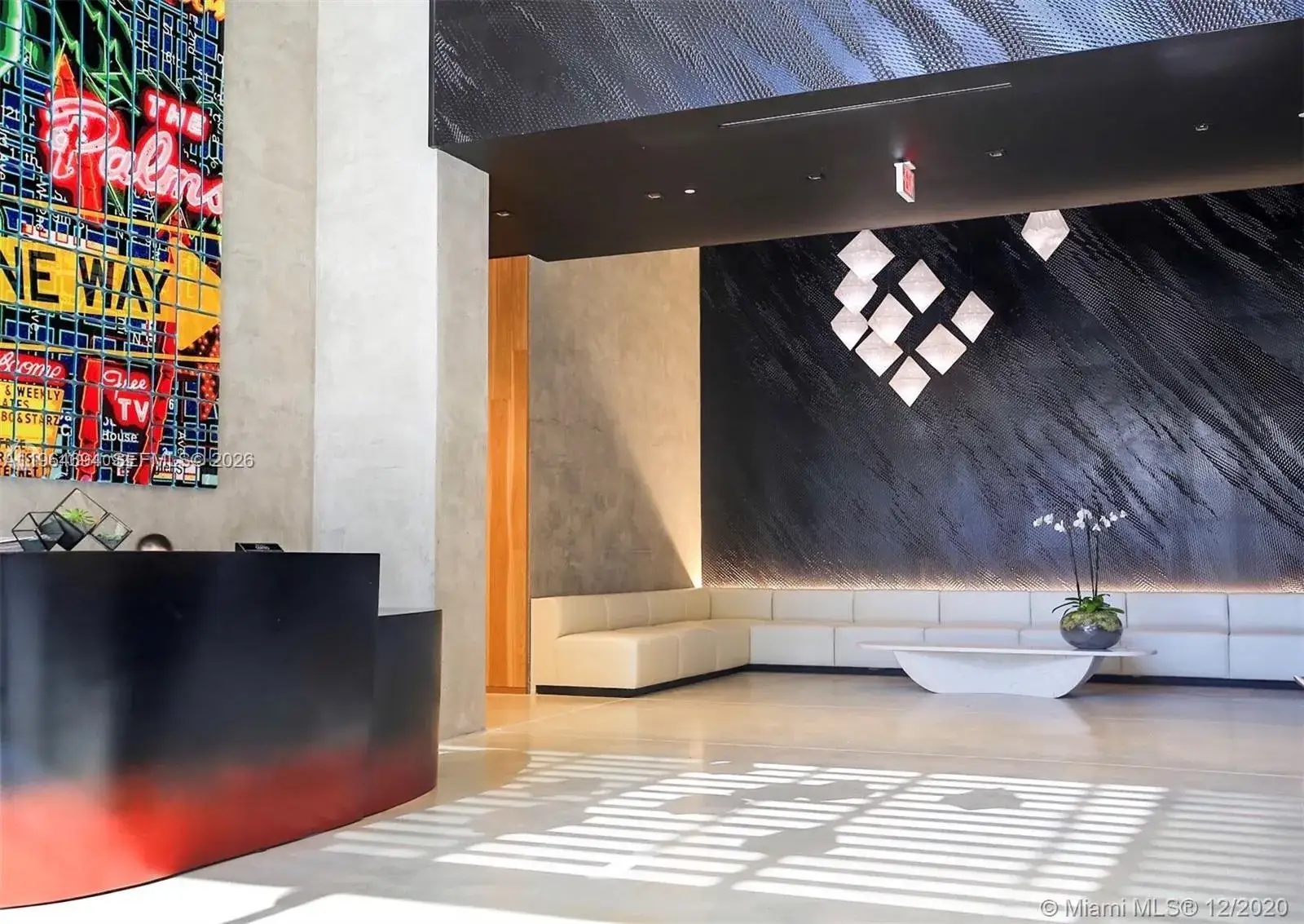 2 bedroom 2 bath Residential Lease for rent at 151 SE 1st St # 1501, Miami FL 33131