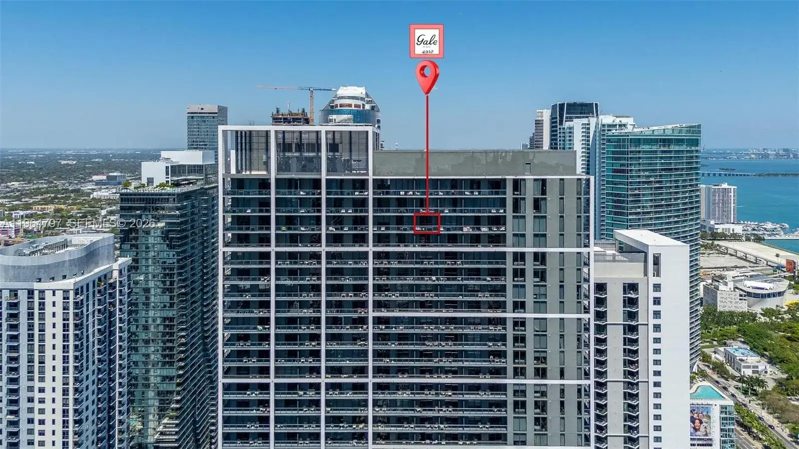 1 bath Residential for sale at 159 NE 6th St # 4910, Miami FL 33132