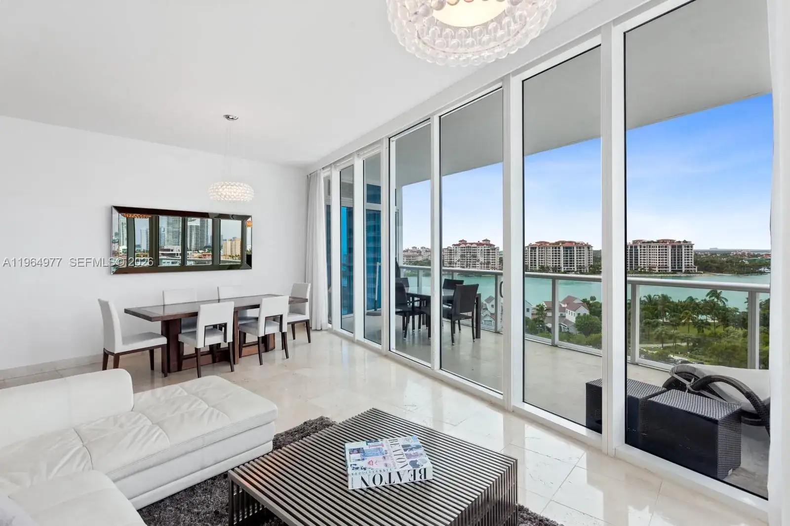 2 bedroom 2 bath Residential Lease for rent at 100 S Pointe Dr # 1001, Miami Beach FL 33139