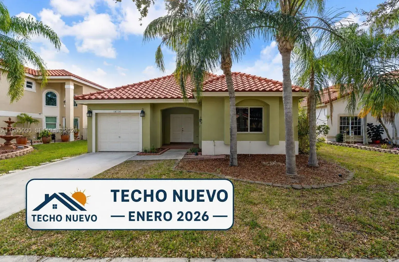 3 bedroom 2 bath Residential for sale at 14734 Via Tivoli Ct, Davie FL 33325
