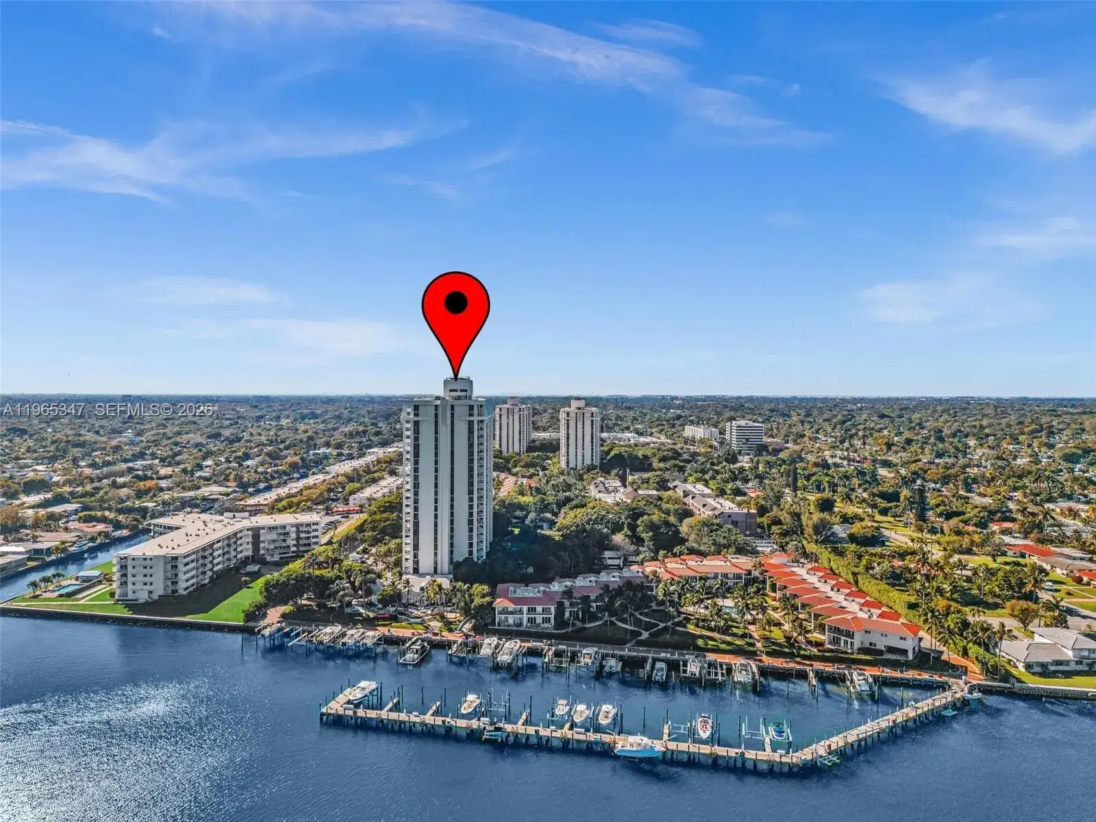 2 bedroom 2 bath Residential for sale at 4000 Towerside Ter, Miami FL 33138