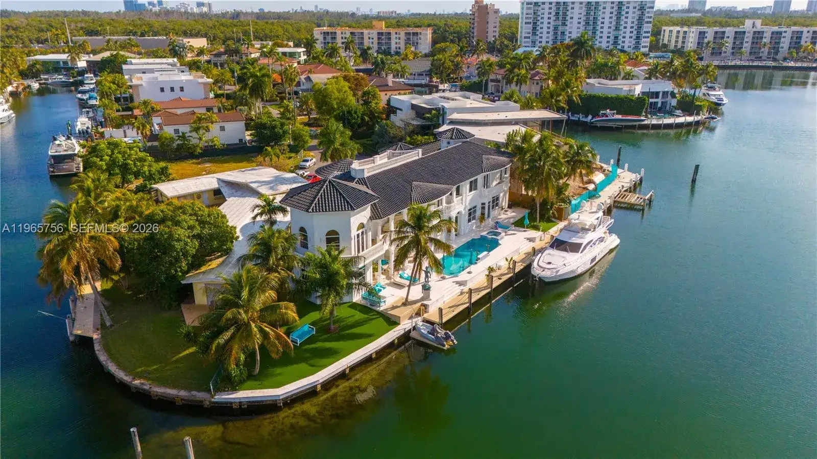 5 bedroom 6 bath Residential for sale at 16479 NE 30th Ave, North Miami Beach FL 33160