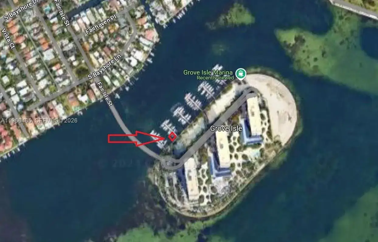 Land/Boat Docks for sale at 4 Grove Isle Drive, Miami FL 33133