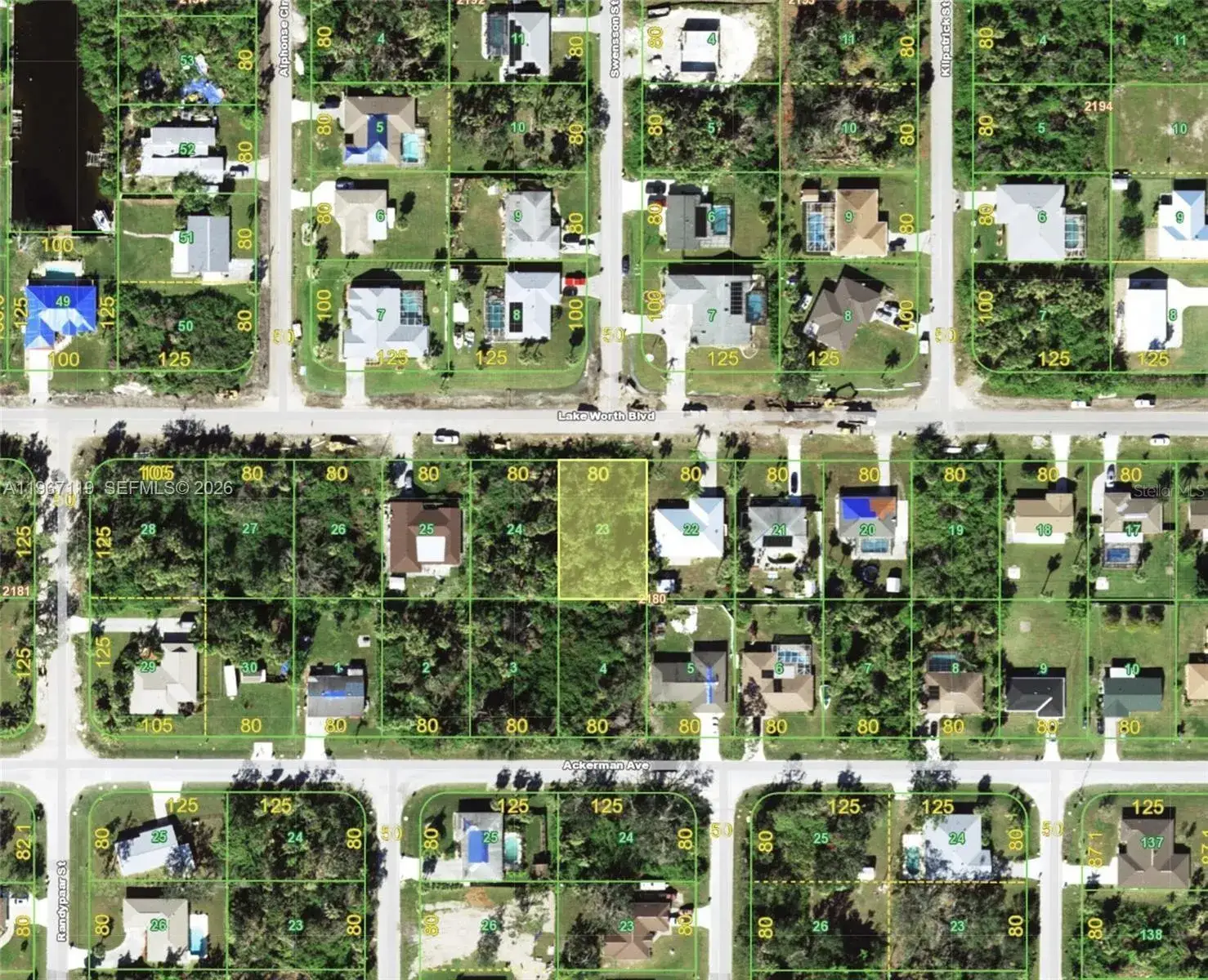 Land/Boat Docks for sale at 18453 Lake Worth Blvd, Port Charlotte FL 33948