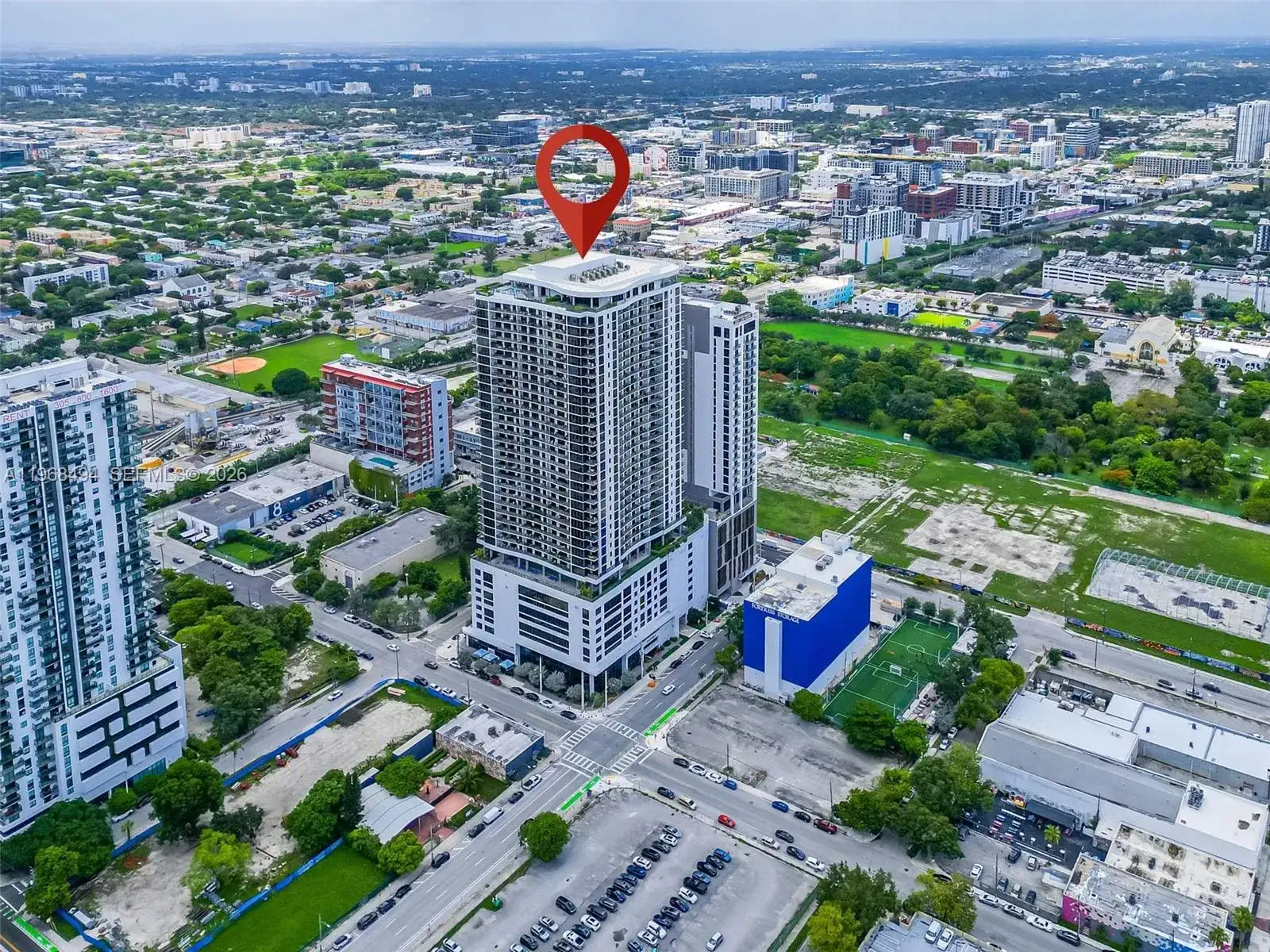 1 bedroom 1 bath Residential Lease for rent at 1600 NE 1st Ave # 1511, Miami FL 33132