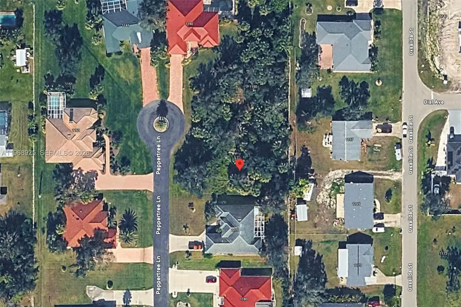 Land/Boat Docks for sale at 1160 Peppertree, Port Charlotte FL 33952