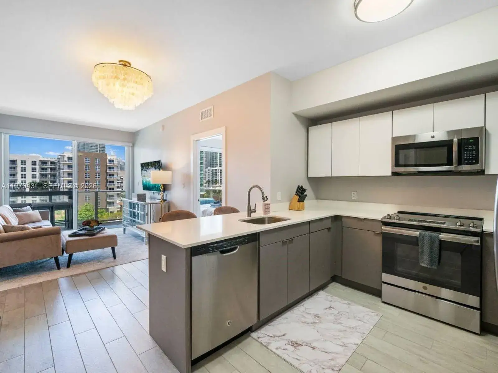 2 bedroom 2 bath Residential Lease for rent at 321 NE 26th St # 617, Miami FL 33137