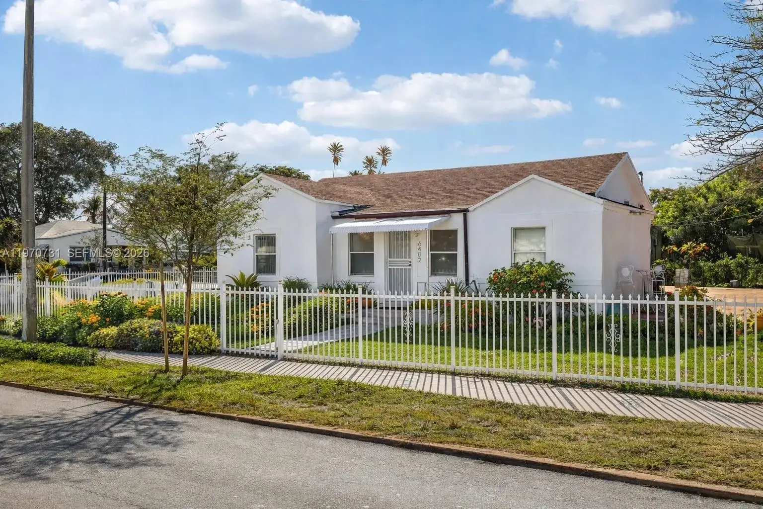 4 bedroom 2 bath Residential for sale at 6402 NW 8th Ave, Miami FL 33150