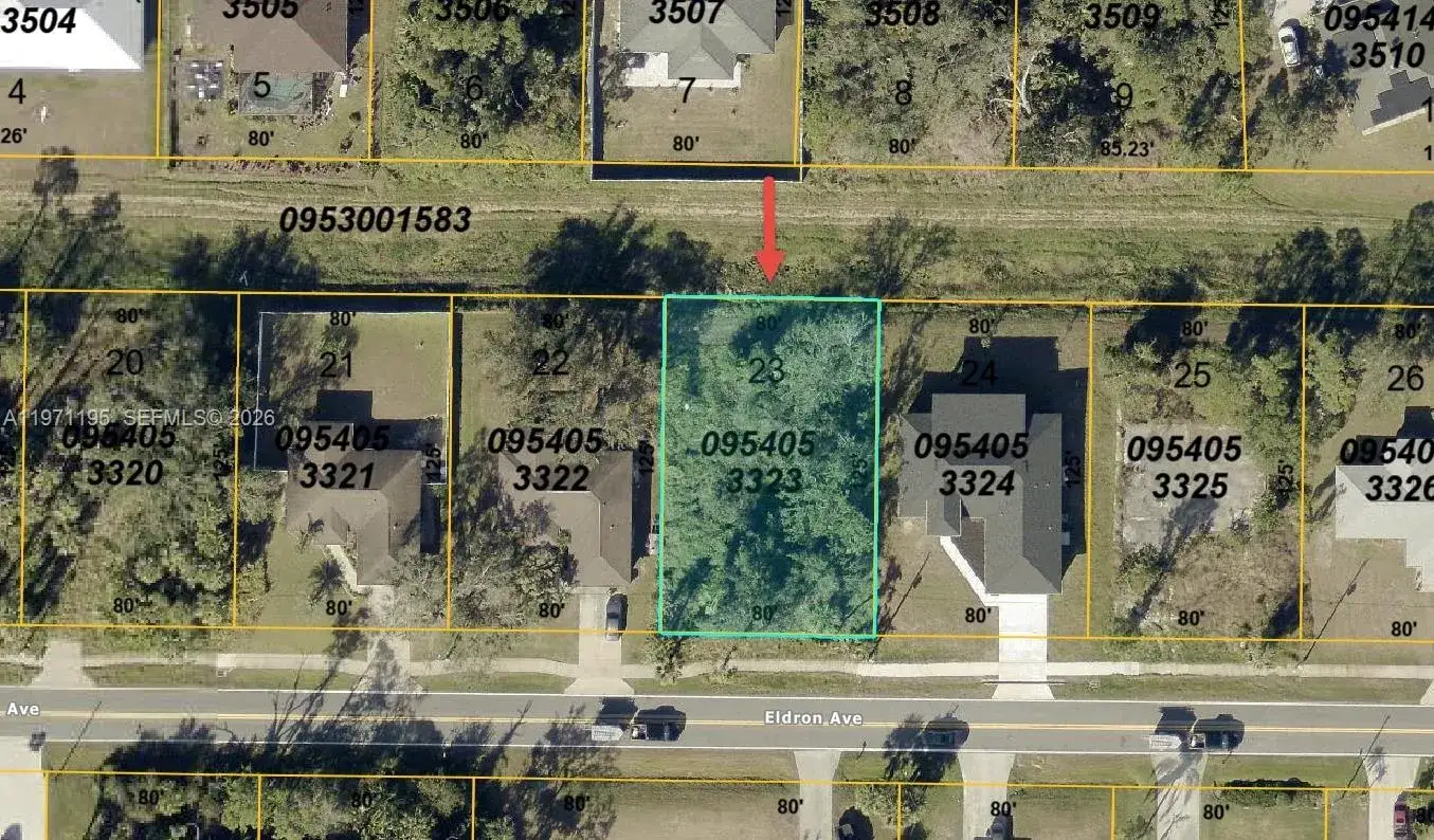 Land/Boat Docks for sale at Eldron ave north ple, Sarasota FL 34286