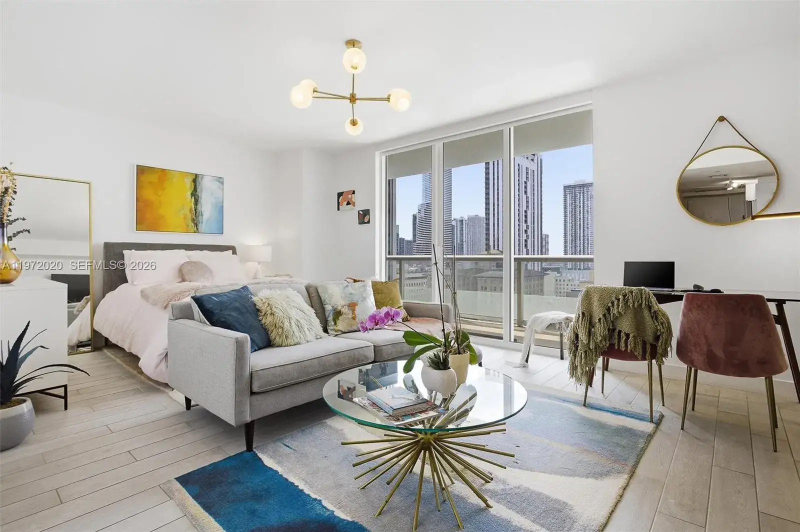 1 bath Residential for sale at 50 Biscayne Blvd # 1909, Miami FL 33132