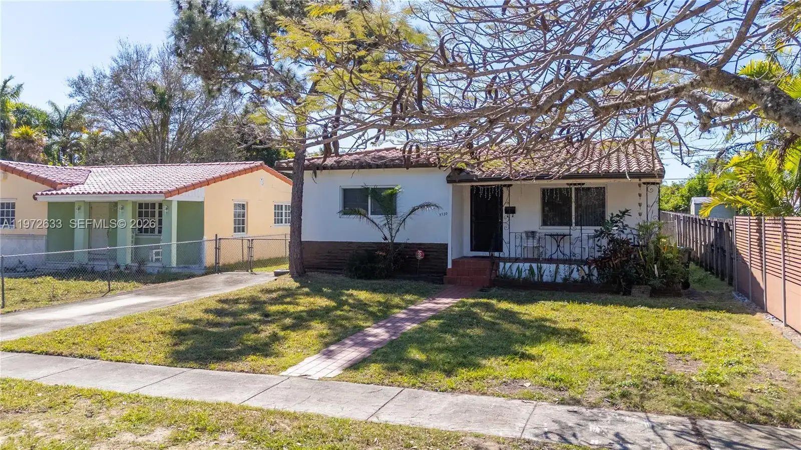 2 bedroom 1 bath Residential for sale at 5730 SW 42nd Ter, South Miami FL 33155