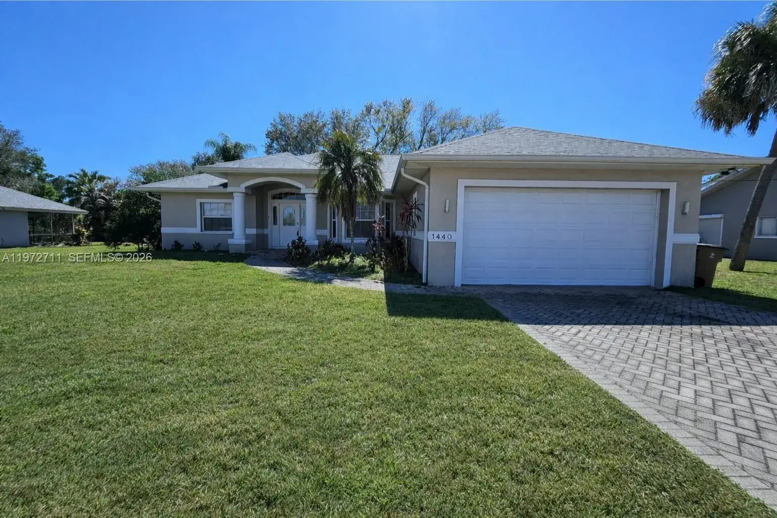 3 bedroom 2 bath Residential Lease for rent at 1440 GRAHAM CIR # 1440, Lehigh Acres FL 33936
