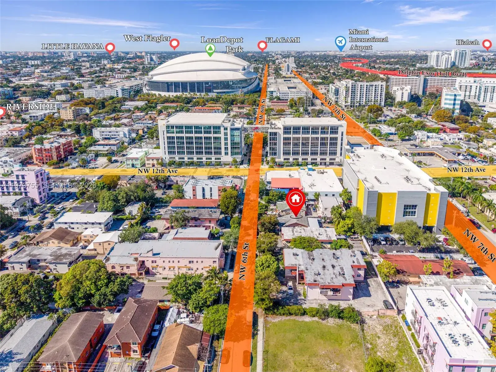 Residential Income for sale at 1143 NW 6th St, Miami FL 33136