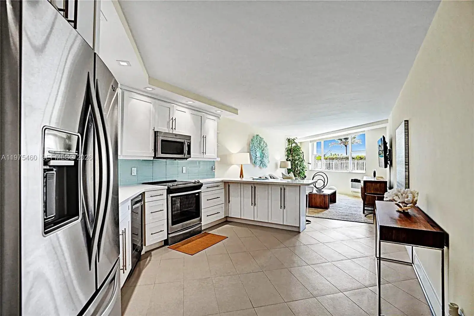 2 bedroom 1 bath Residential for sale at 1936 S Ocean # 21D, Hallandale Beach FL 33009