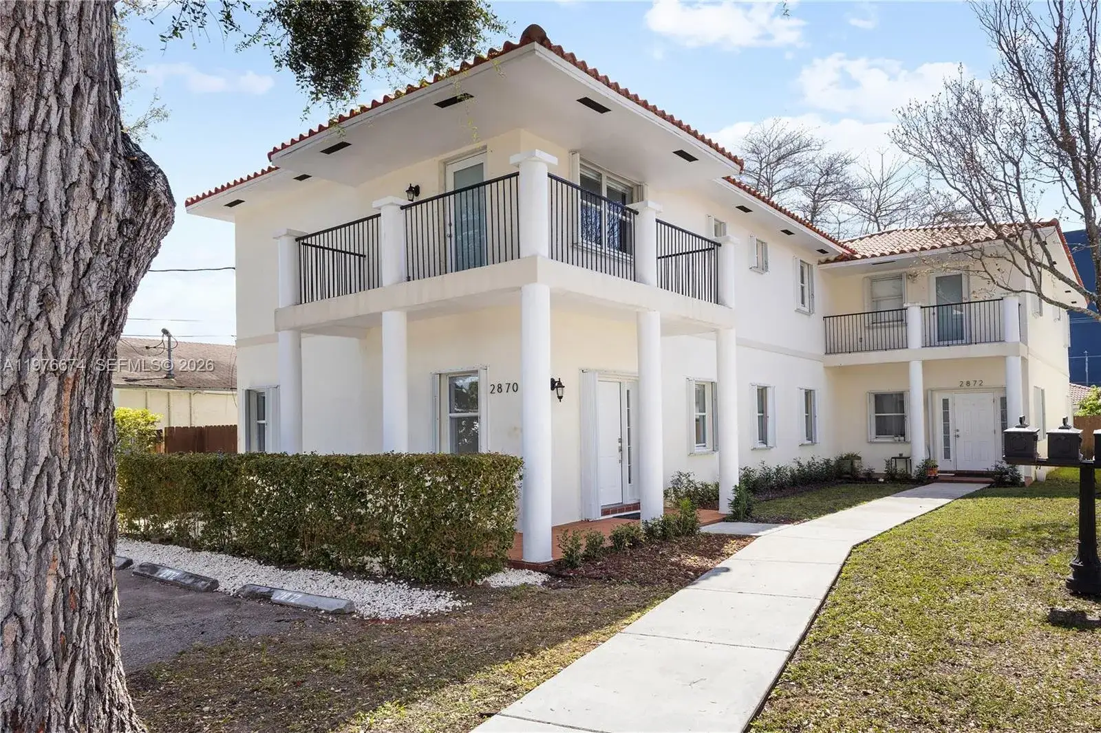 3 bedroom 2 bath Residential Lease for rent at 2870 SW 21st St # 1, Miami FL 33145