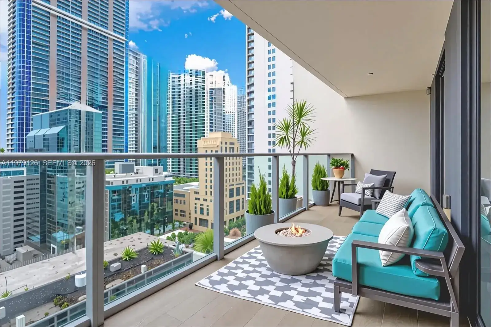 2 bedroom 3 bath Residential for sale at 1010 Brickell Ave # 1902, Miami FL 33131