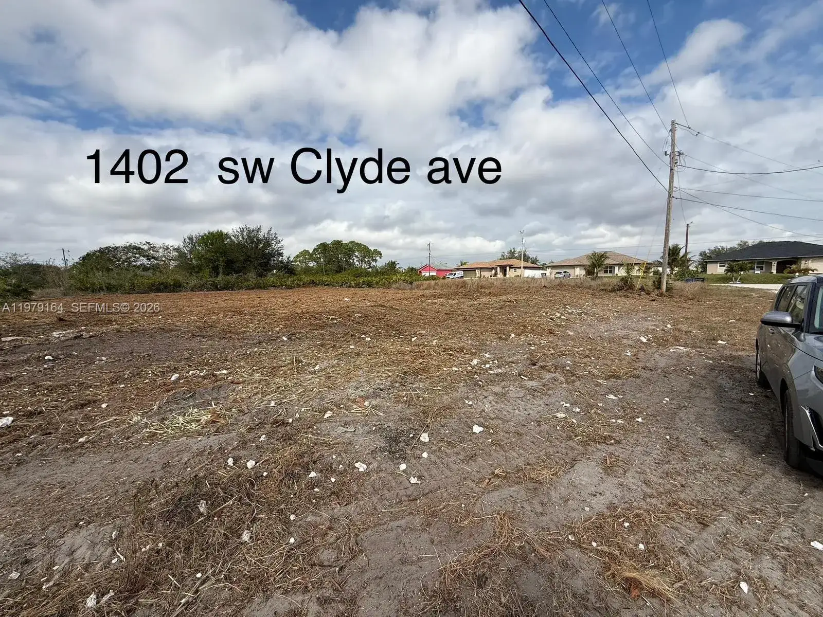 Land/Boat Docks for sale at 1402 Clyde AVE S, Lehigh Acres FL 33976