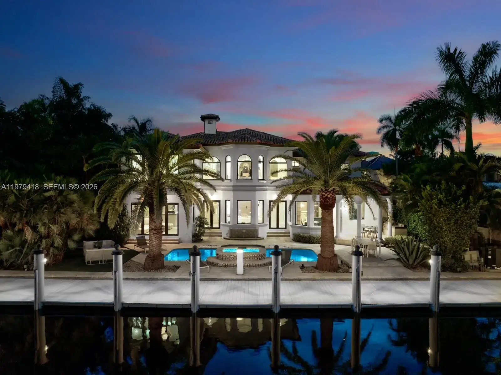 6 bedroom 5 bath Residential Lease for rent at 168 Fiesta Way, Fort Lauderdale FL 33301