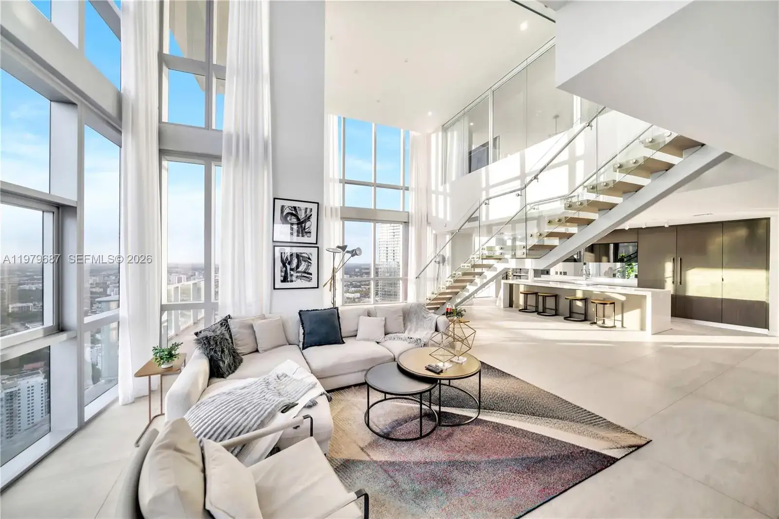 4 bedroom 5 bath Residential Lease for rent at 851 NE 1st Avenue # 4612, Miami FL 33132