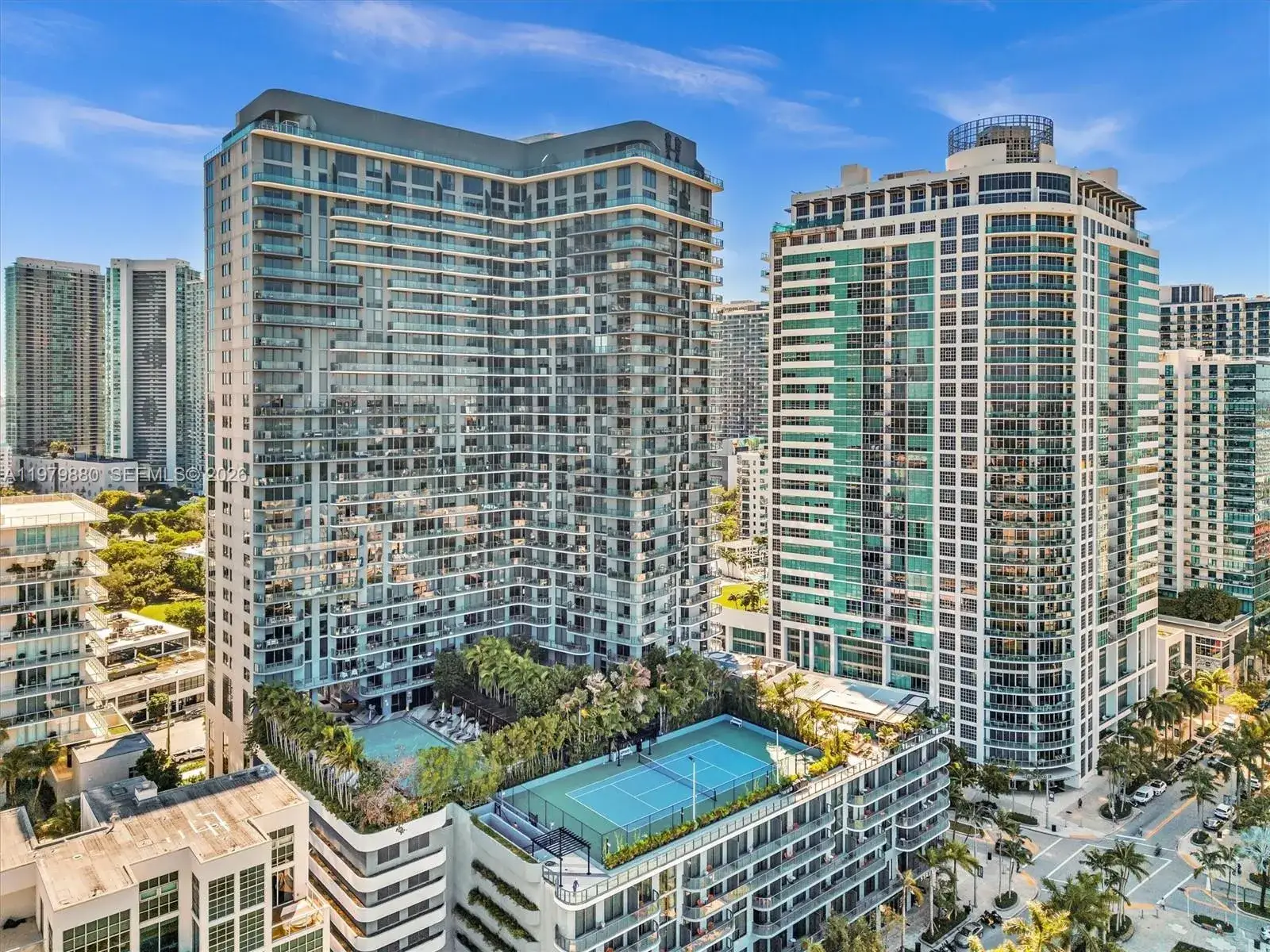 2 bedroom 2 bath Residential Lease for rent at 121 NE 34th St # 2104, Miami FL 33137