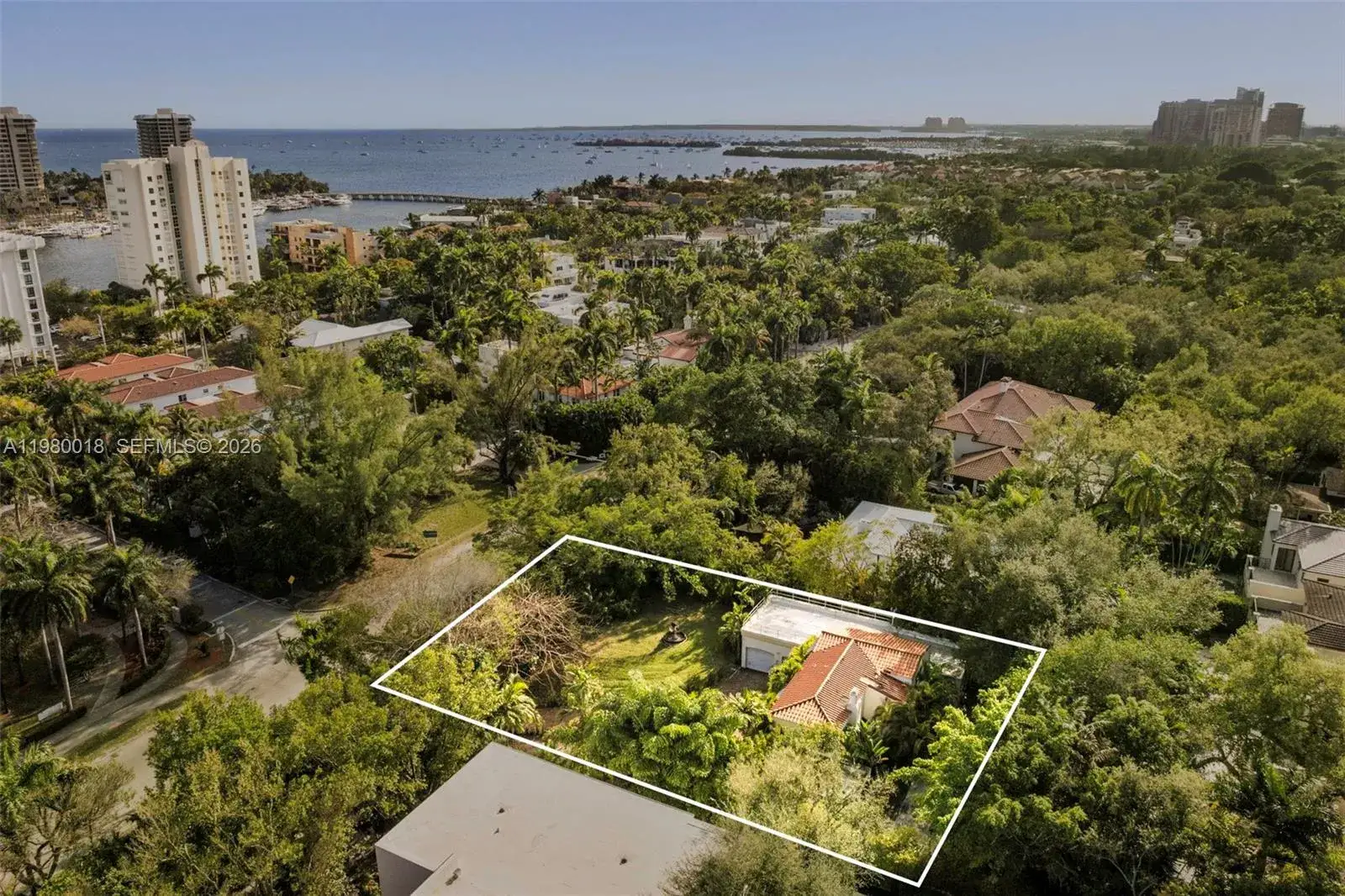 Land/Boat Docks for sale at 0-1645 S Bayshore Dr, Coconut Grove FL 33133
