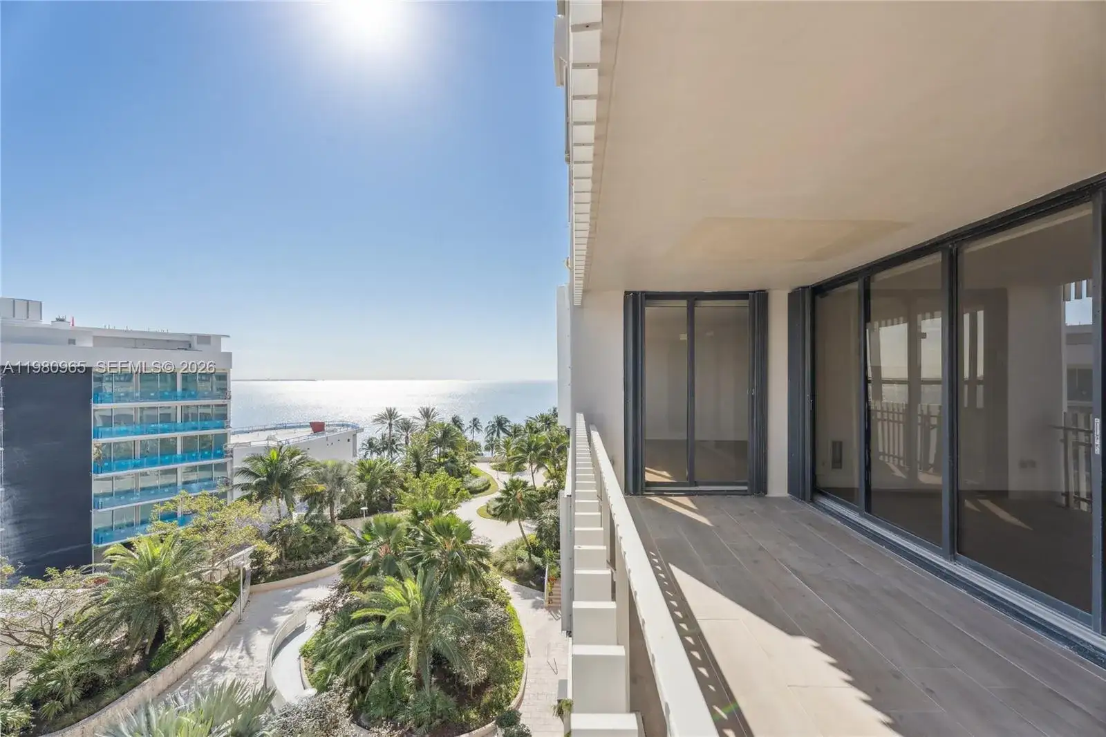 2 bedroom 2 bath Residential Lease for rent at 3 Grove Isle Dr # C707, Miami FL 33133