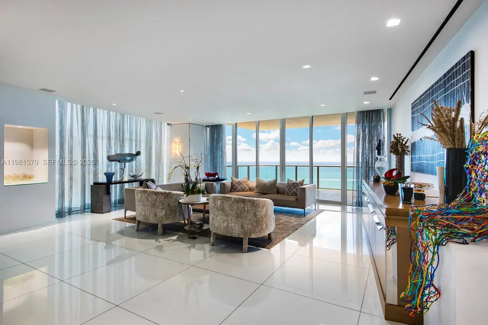 6 bedroom 7 bath Residential for sale at 9705 Collins Ave # 1702N, Bal Harbour FL 33154