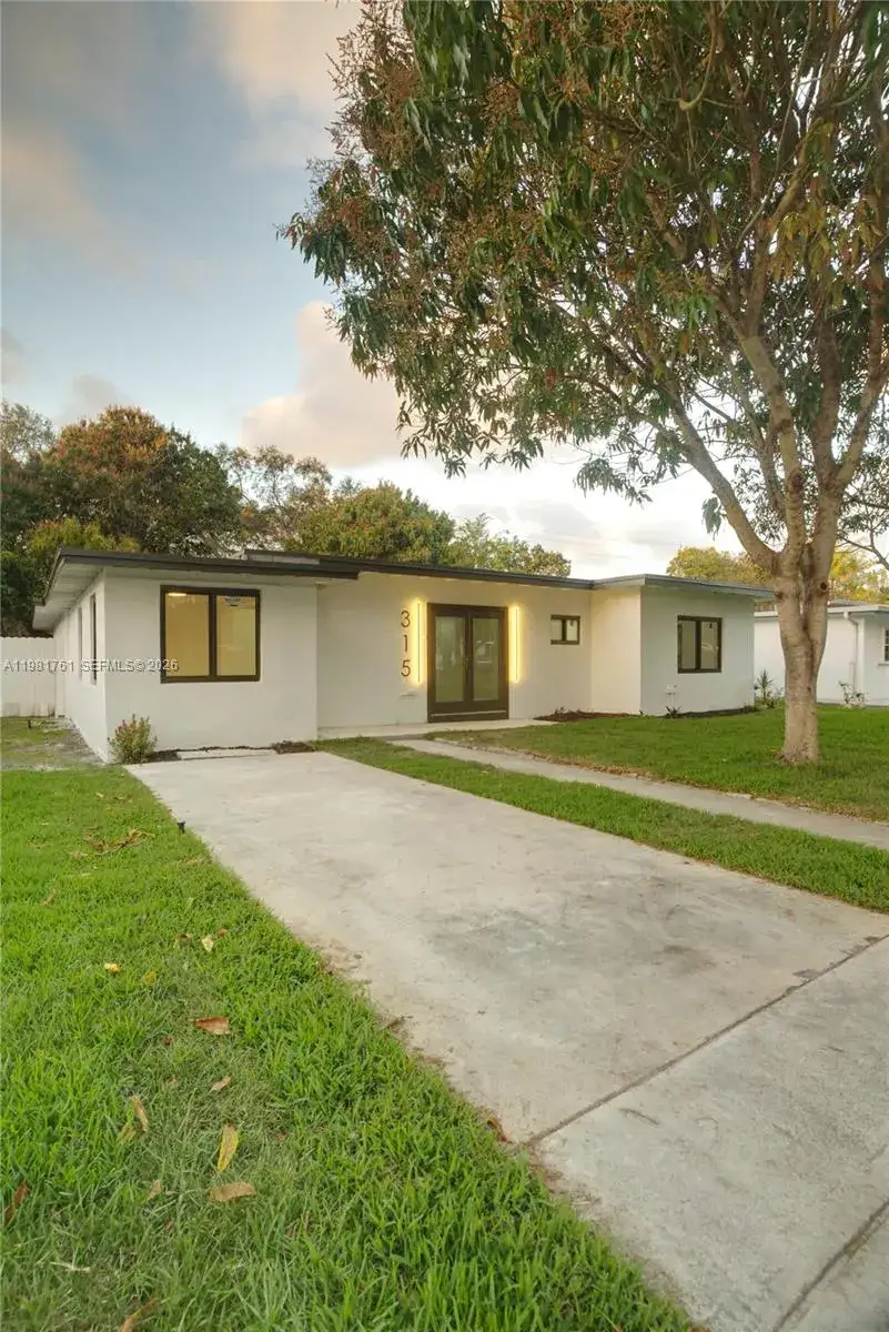 4 bedroom 3 bath Residential for sale at 315 NW 127th St, North Miami FL 33168